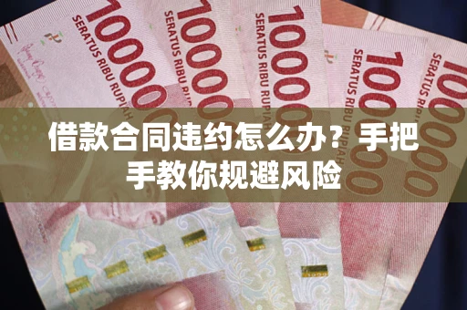 武汉借款合同违约怎么办？手把手教你规避风险