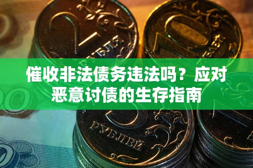 武汉催收非法债务违法吗？应对恶意讨债的生存指南