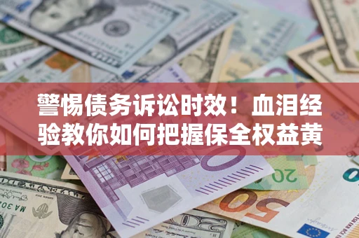 武汉警惕债务诉讼时效！血泪经验教你如何把握保全权益黄金期