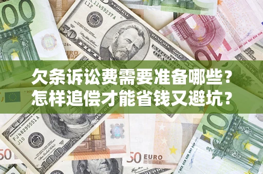 武汉欠条诉讼费需要准备哪些？怎样追偿才能省钱又避坑？