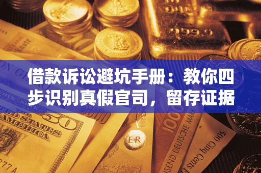 武汉借款诉讼避坑手册：教你四步识别真假官司，留存证据不踩雷