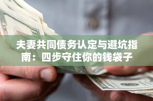 武汉夫妻共同债务认定与避坑指南：四步守住你的钱袋子