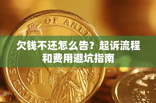 武汉欠钱不还怎么告?起诉流程和费用避坑指南 武汉欠钱不还怎么告?起诉流程和费用避坑指南