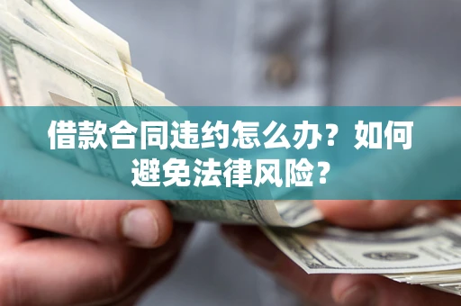 武汉借款合同违约怎么办？如何避免法律风险？